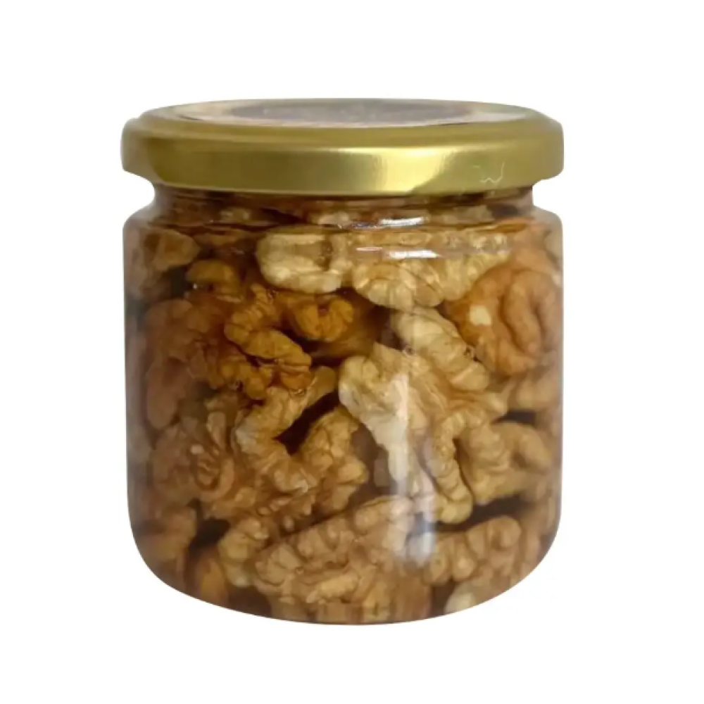 Волоський горіх з акацієвим медом 200мл/250г