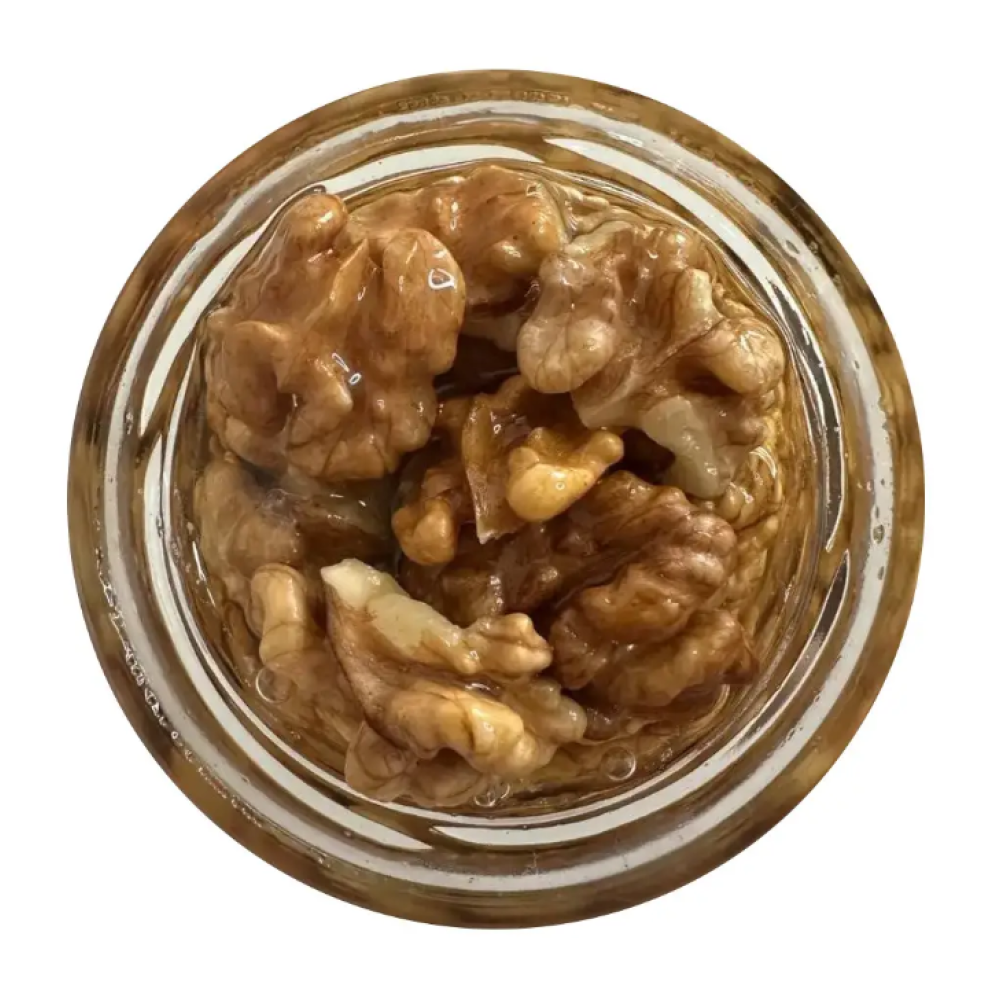 Волоський горіх з акацієвим медом 370мл/450г