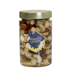 Горіхове асорті з акацієвим медом 370мл/450г