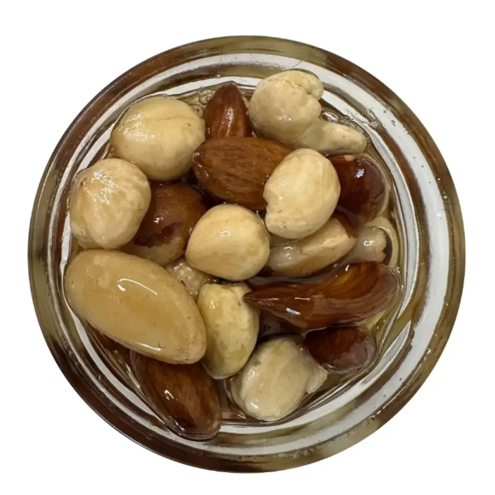 Горіхове асорті з акацієвим медом 370мл/450г