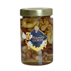 Асорті особливе з акацієвим медом 370мл/450г Асорті особливе з акацієвим медом 370мл/450г