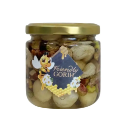 Асорті LUXURY з акацієвим медом 200мл/250г Асорті LUXURY з акацієвим медом 200мл/250г