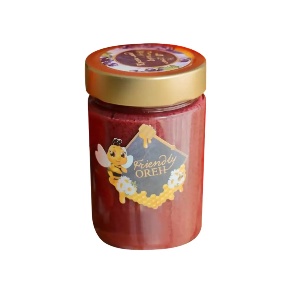 Крем мед “Чорна смородина“ 370 мл/520г