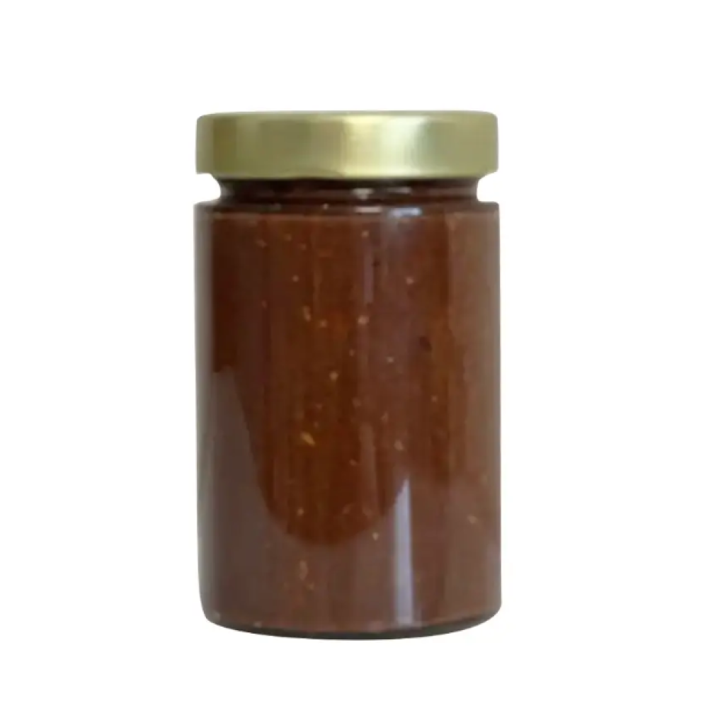 Крем мед “Шоколадний з горішками“ 370мл/520г