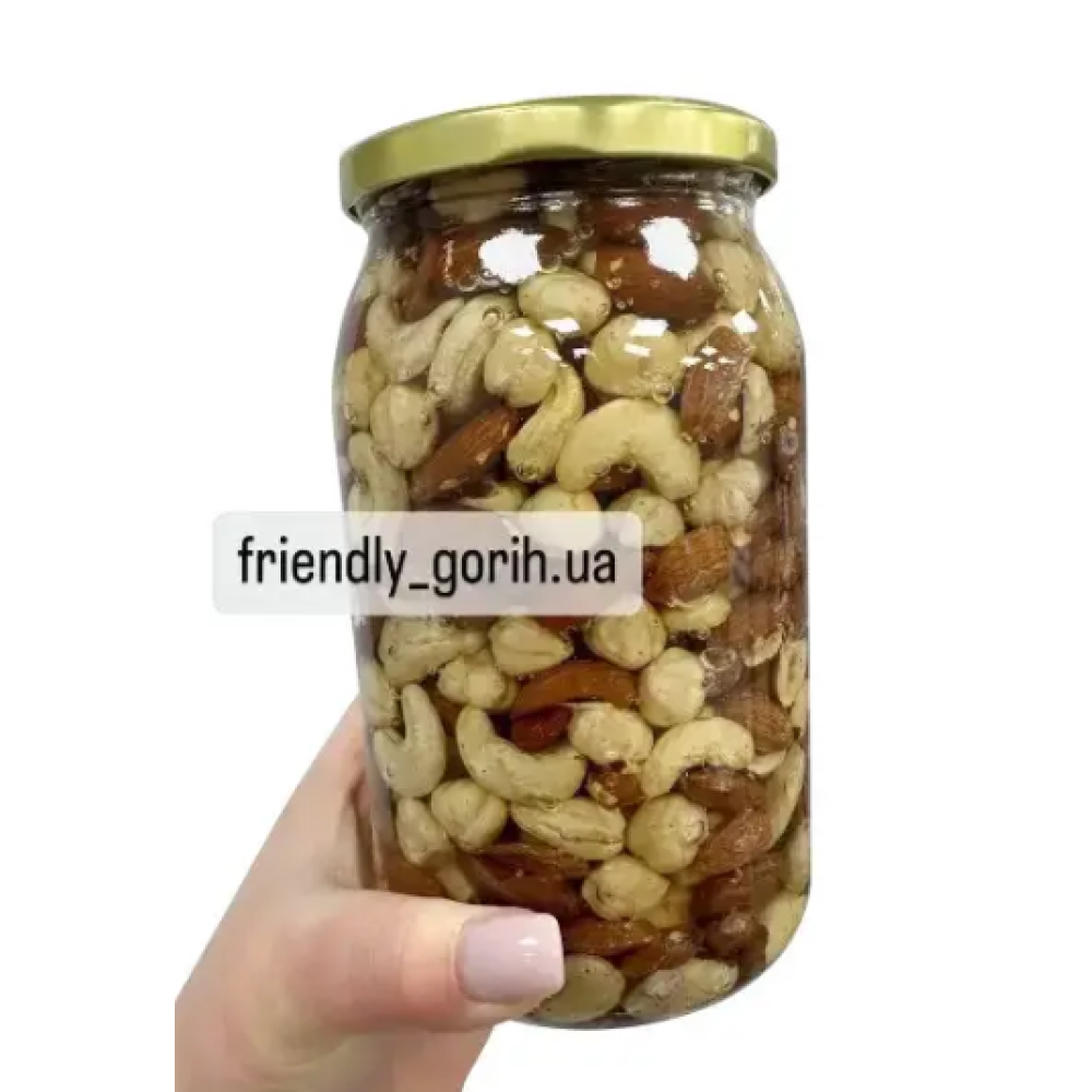 Горіхове асорті з акацієвим медом 920мл/1150г