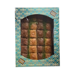 Пахлава асорті з какао, волоським горіхом і фісташкою Amanti 500г Пахлава асорті з какао, волоським горіхом і фісташкою Amanti 500г