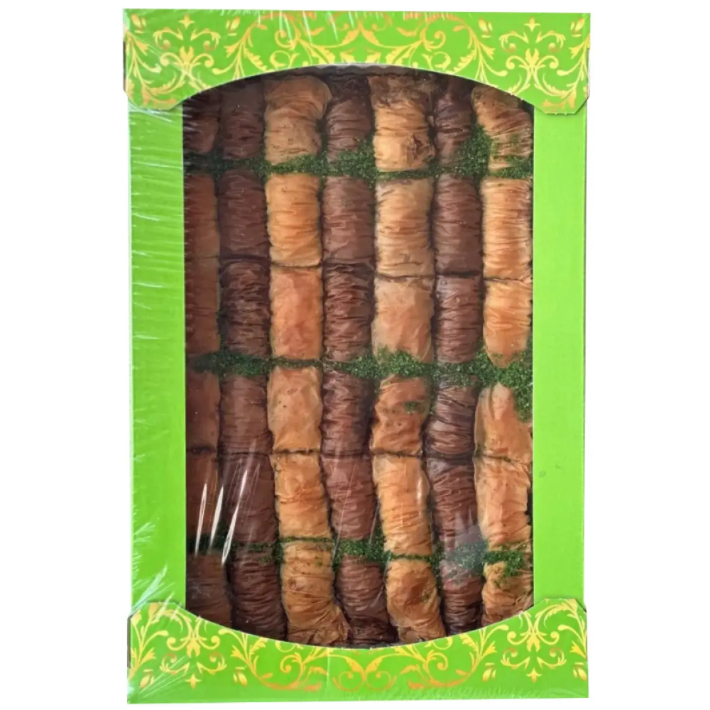 Пахлава асорті з какао, волоським горіхом, фісташкою Amanti 1кг