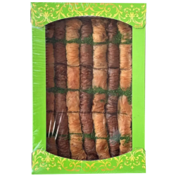 Пахлава асорті з какао, волоським горіхом, фісташкою Amanti 1кг Пахлава асорті з какао, волоським горіхом, фісташкою Amanti 1кг