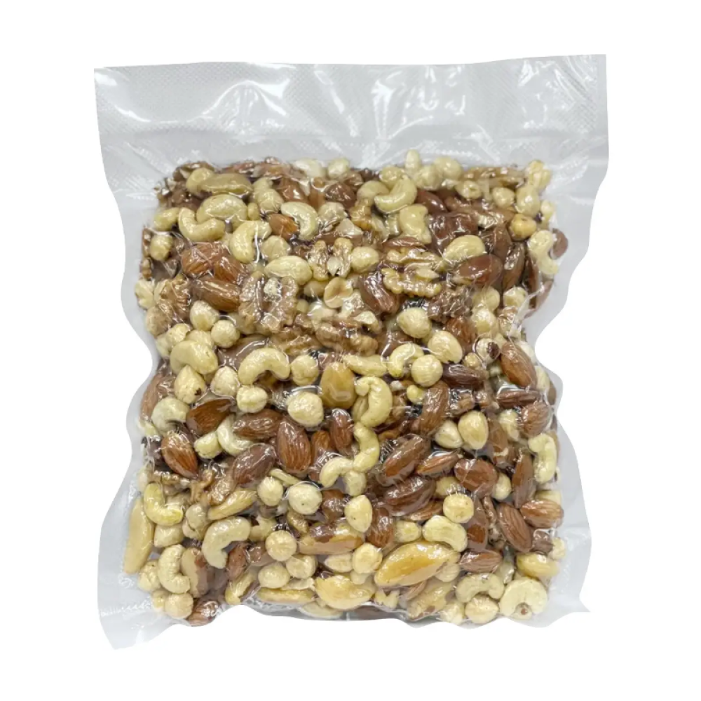 Асорті горіхів (фундук, мигдаль, кешью, волоський, бразильський) 500 г