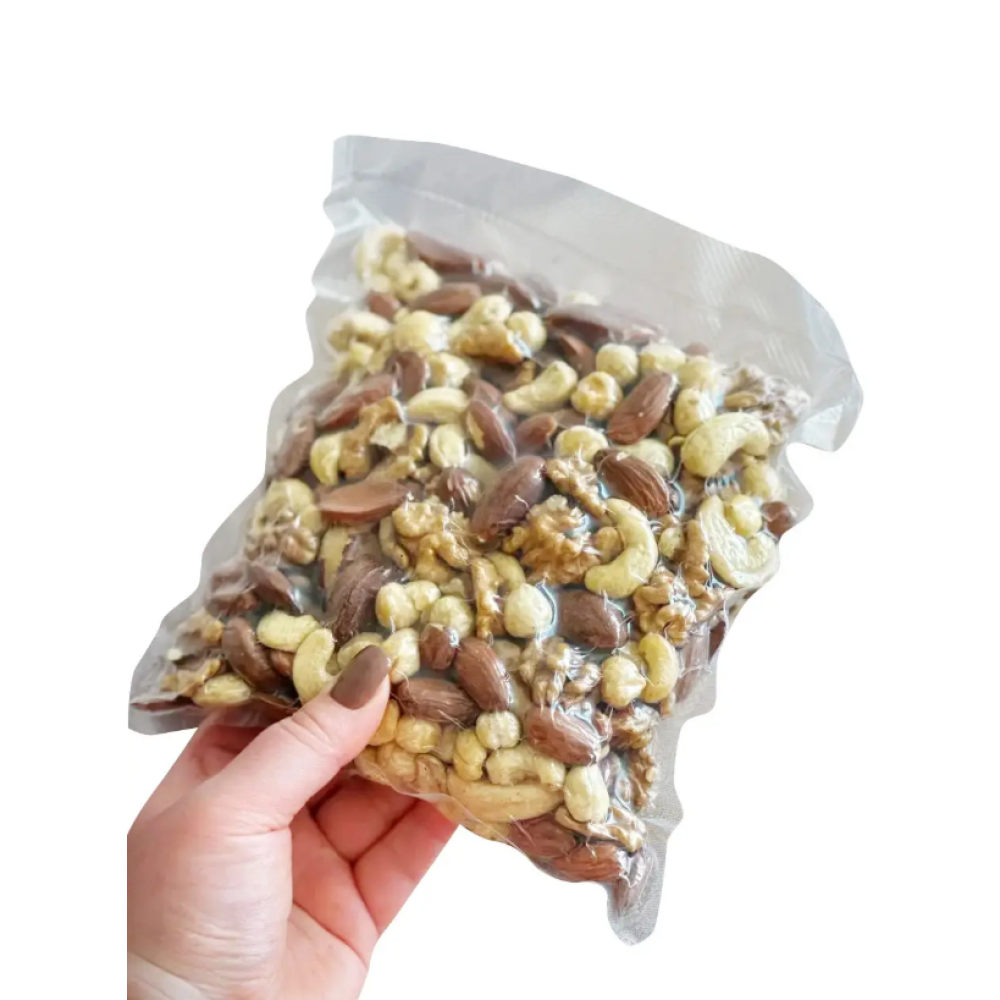 Асорті горіхів (фундук, мигдаль, кешью, волоський, бразильський) 500 г