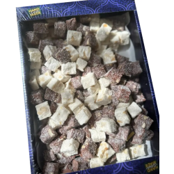 Рахат-лукум “Кубики з арахісом зі смаком Кава-Молоко“ Рахат-лукум “Кубики з арахісом зі смаком Кава-Молоко“