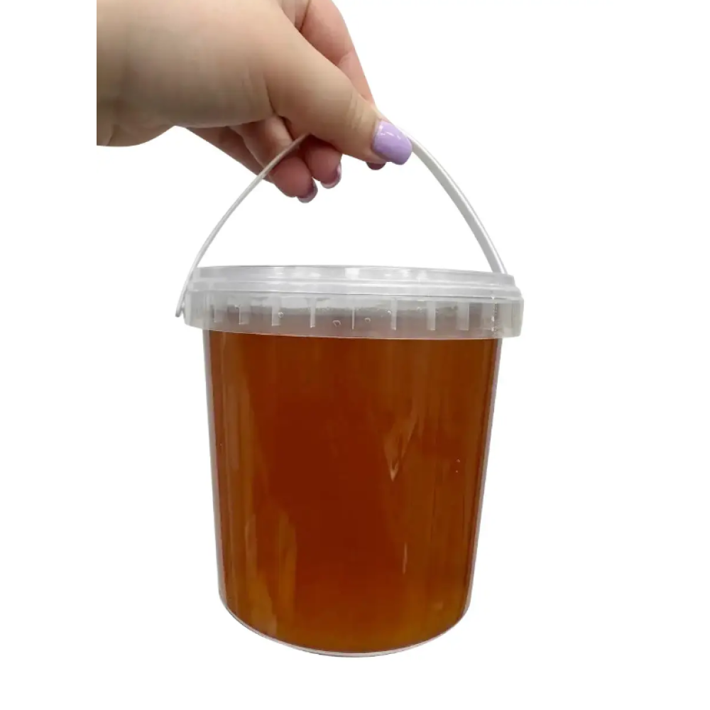 Мед липовий урожай 2024 1000мл/1л/1,4кг