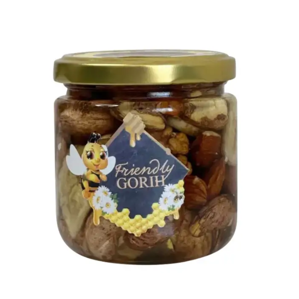 Асорті особливе з акацієвим медом 200мл/250г