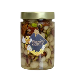 Бразильскій горіх з акацієвим медом 200мл/250г Бразильскій горіх з акацієвим медом 200мл/250г