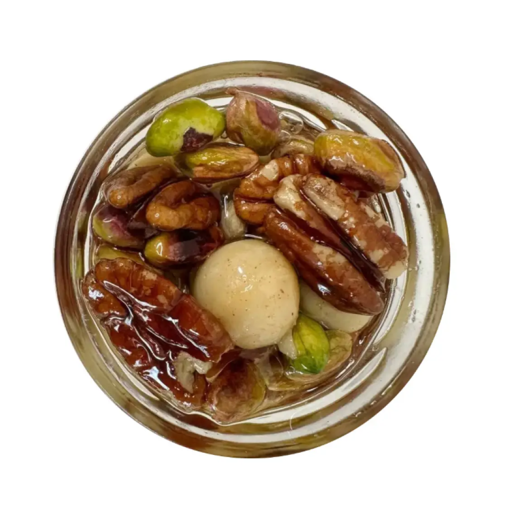 Бразильскій горіх з акацієвим медом 370мл/450г