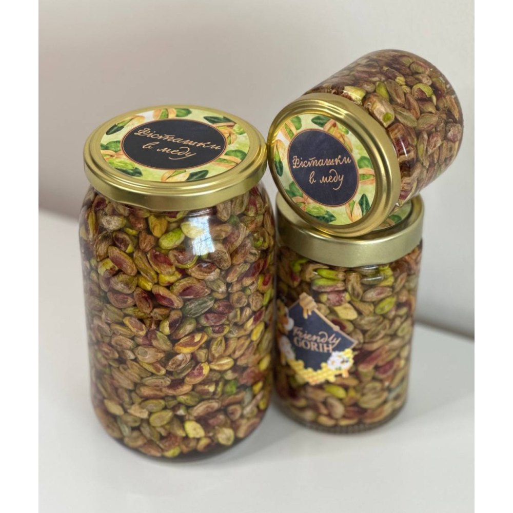 Фісташка з акацієвим медом 370мл/450г