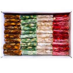 Рахат Лукум Amanti Палички асорті №2 1.5кг, Ассорти рахат лукум палочки 1500г, Рахат лукум 1.5 кг Рахат Лукум Amanti Палички асорті №2 1.5кг, Ассорти рахат лукум палочки 1500г, Рахат лукум 1.5 кг