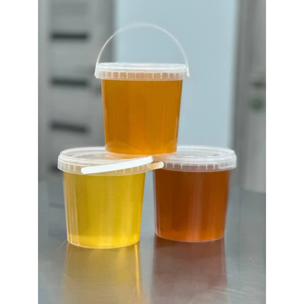 Мед акаційний врожай 2024 року 1000 мл/1 л/1,4кг